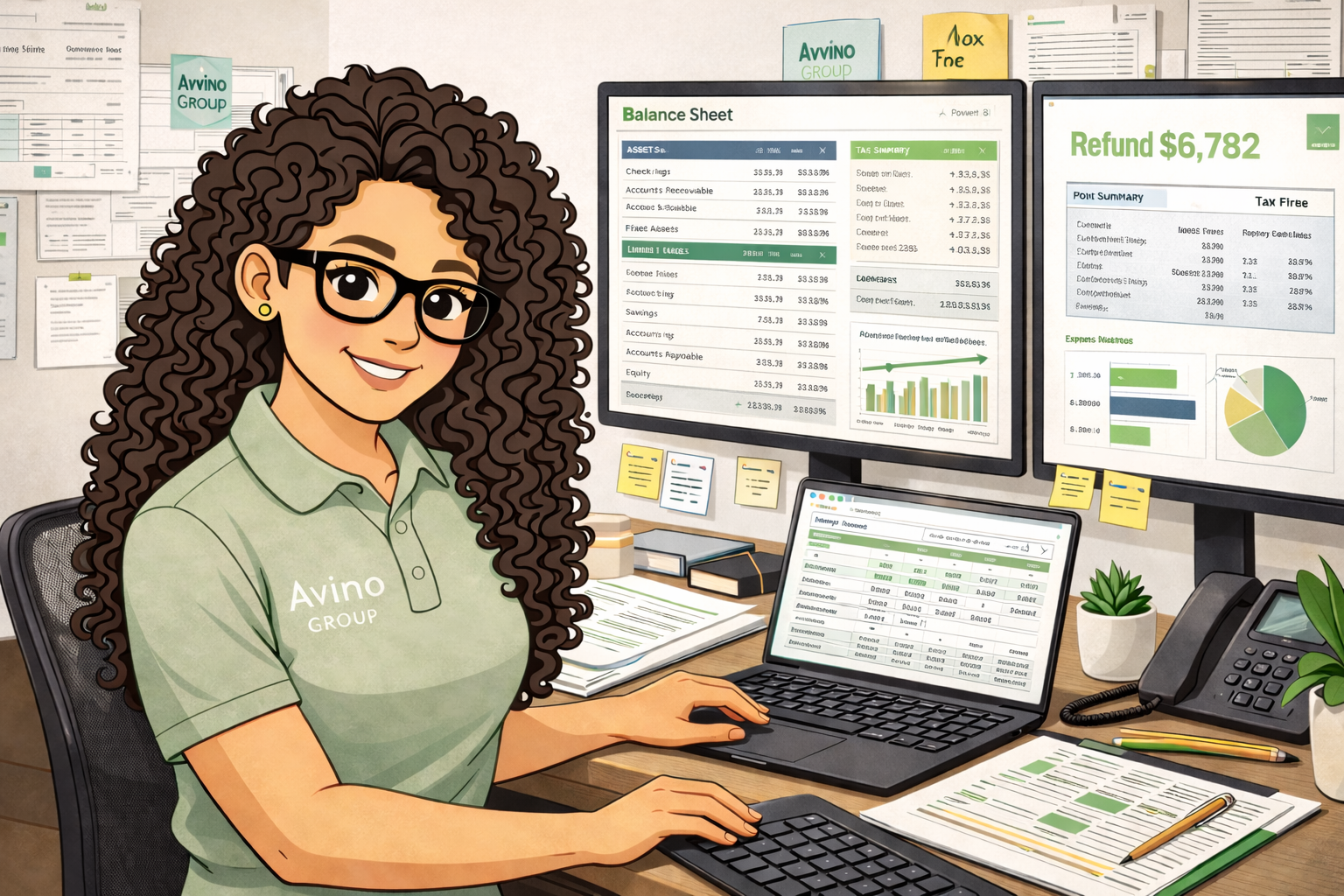 Avino financial and accounting specialist